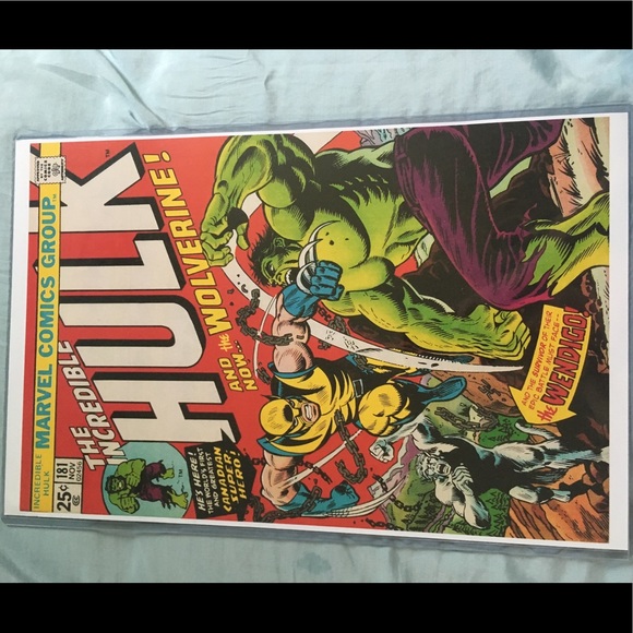 Marvel Comic Mini Poster Hulk Wolverine